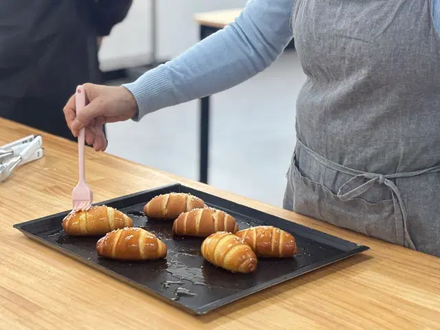 건강한 쌀 소금빵