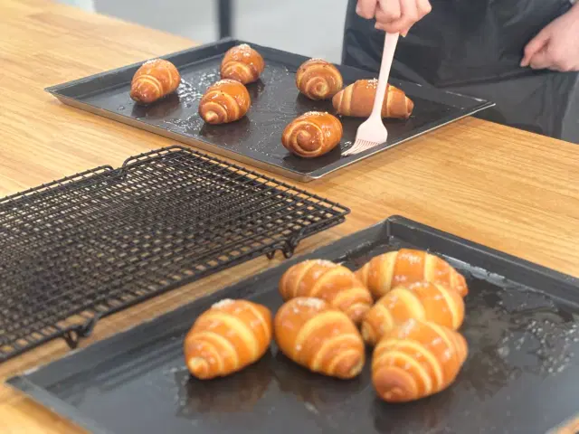 건강한 쌀 소금빵