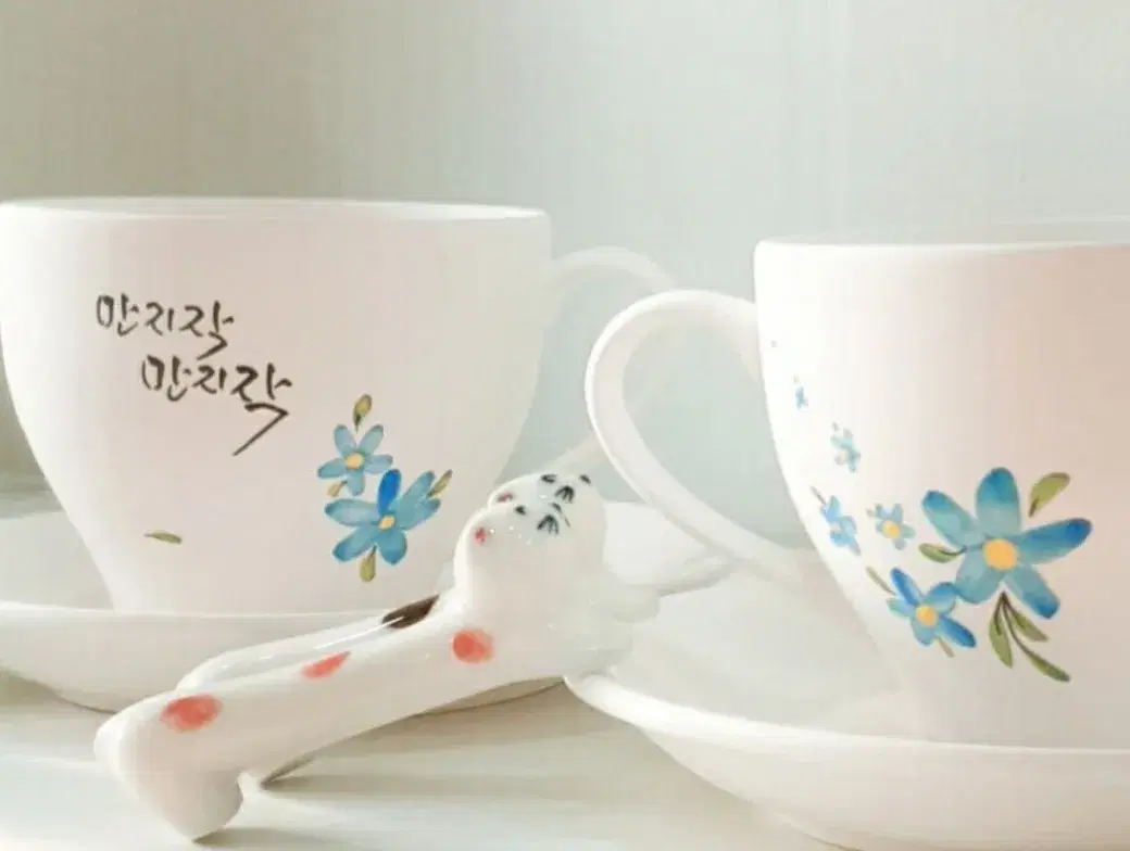 몽글몽글 찻잔(1set)