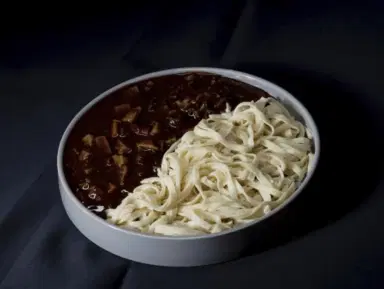 강아지 짜장면 만들기