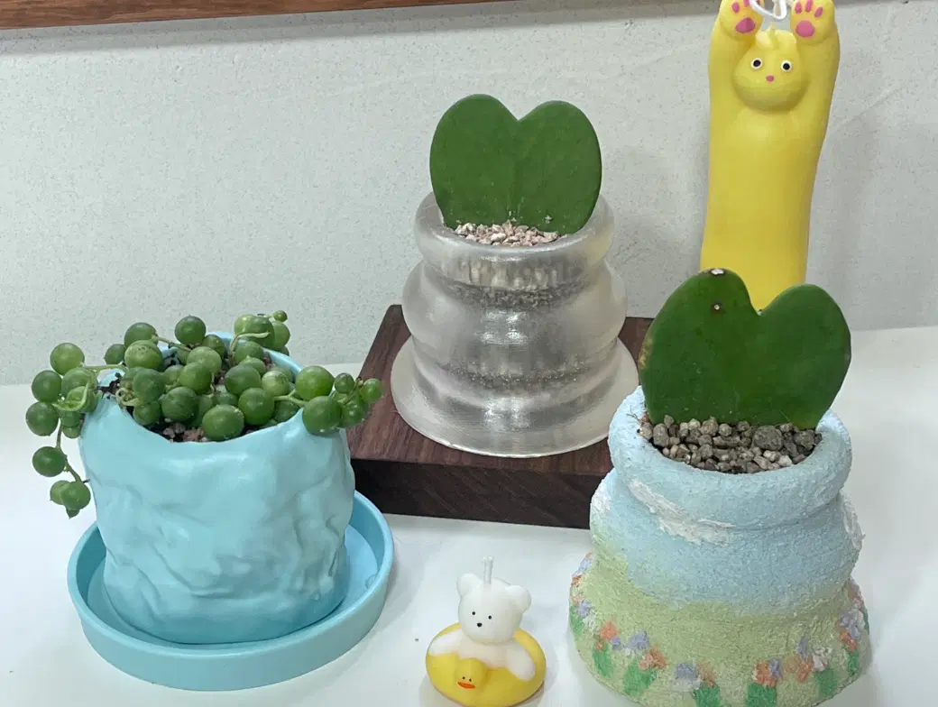 다육이 화분만들기