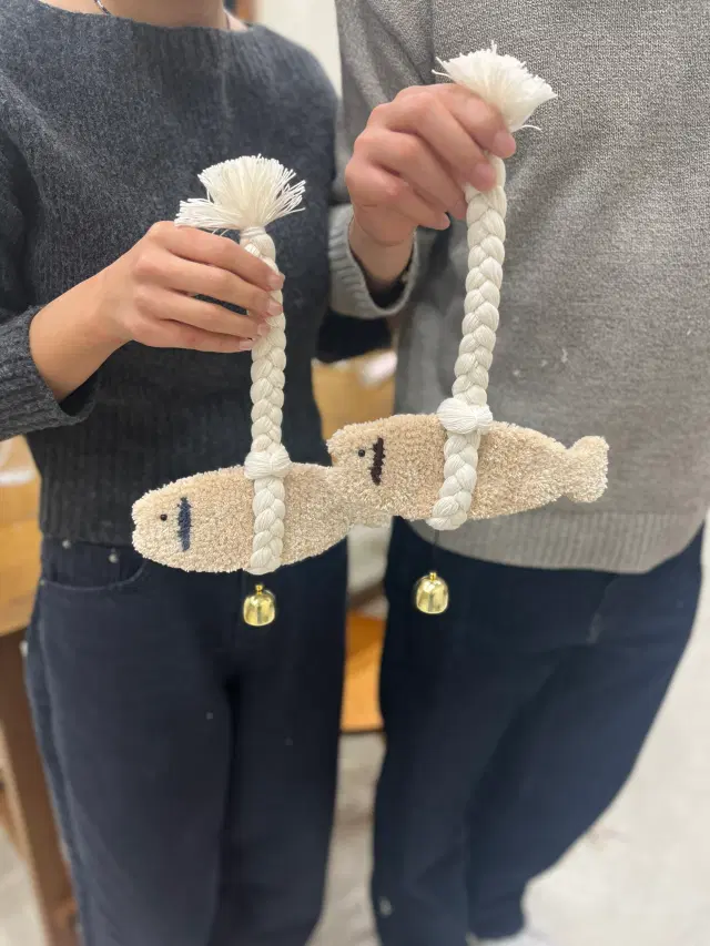 터프팅 복들어명태 도어벨