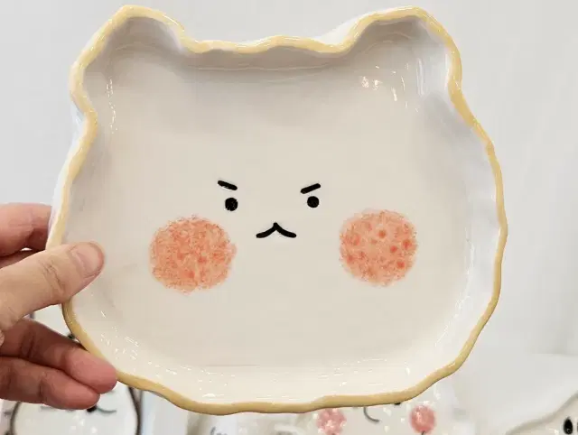 캐릭터접시만들기