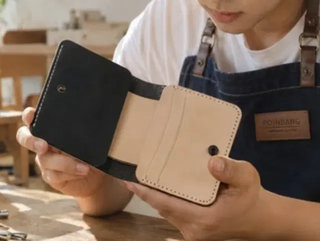 천연가죽 반지갑 만들기체험