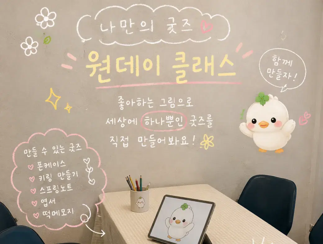 디지털 드로잉 굿즈만들기