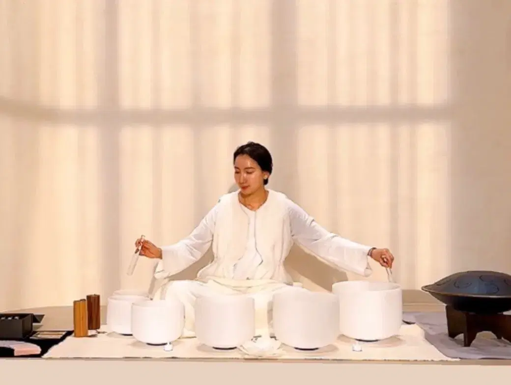 아로마 싱잉볼명상 힐링테라피