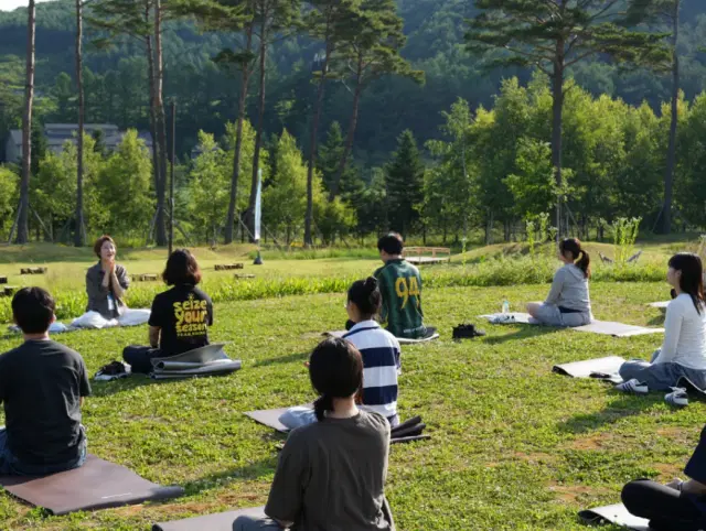 아로마 요가명상 클래스