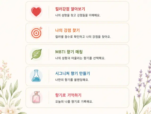 퍼스널컬러DNA향수