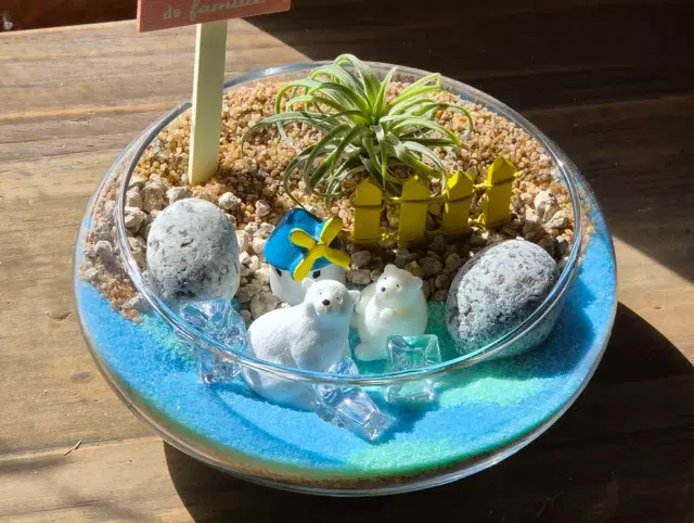 북극곰 테라리움